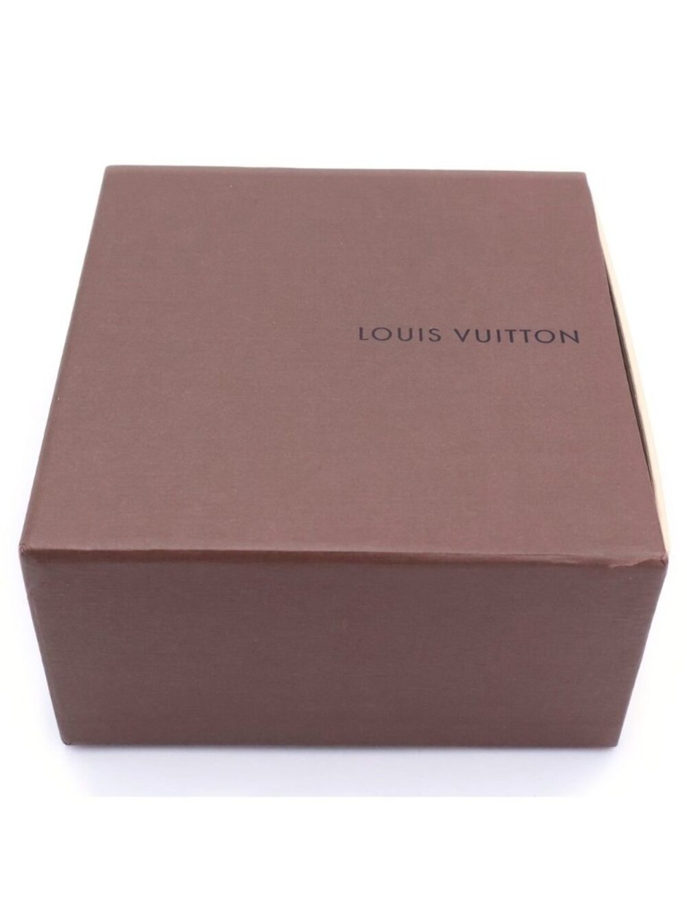 Louis Vuitton Initial Monogram Ceinture Leather Belt Brown Gold - Picture 6 of 6